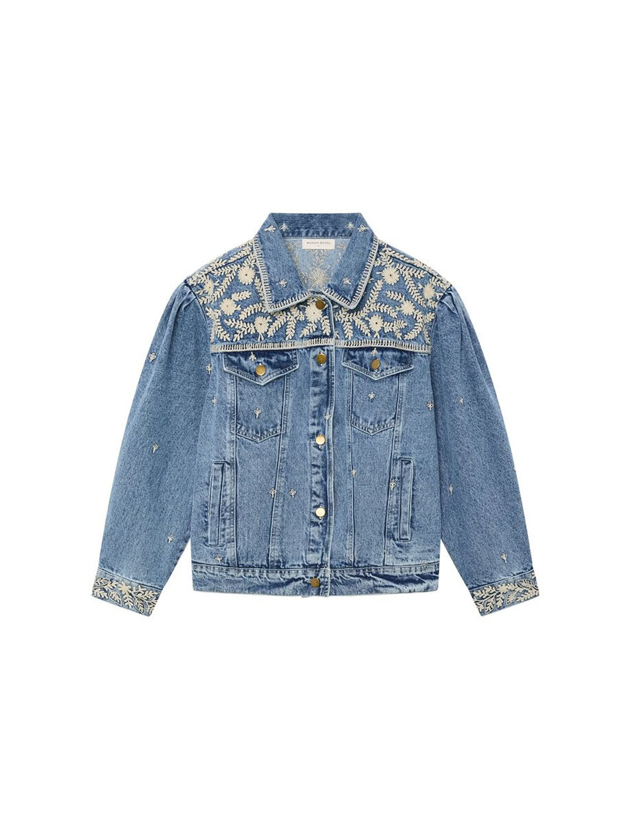 ARIZONA LORETTA JACKET | BLUE HAZE