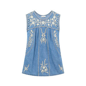 ARIZONA SYLVIE DRESS | BLUE HAZE