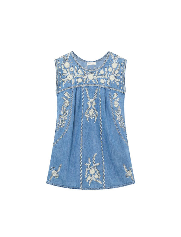 ARIZONA SYLVIE DRESS | BLUE HAZE