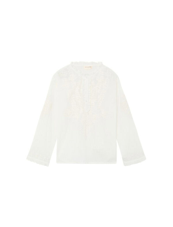 BILBAO GABRIELA BLOUSE | OFF WHITE