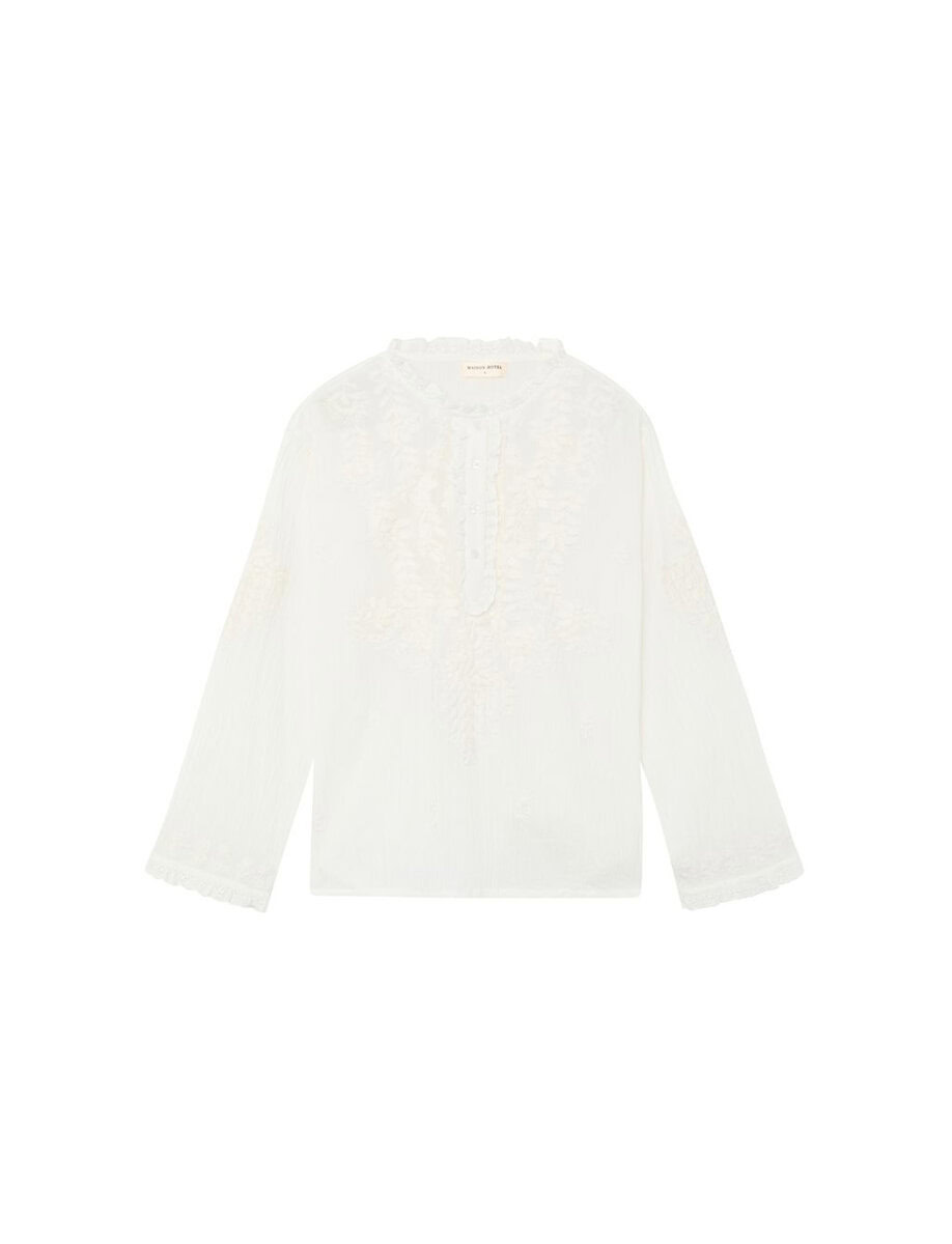 BILBAO GABRIELA BLOUSE | OFF WHITE