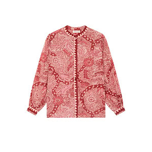 GAIA RED JAVA BLOUSE | VOLCANO