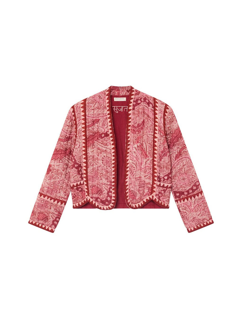 SUJATA RED JAVA JACKET | VOLCANO