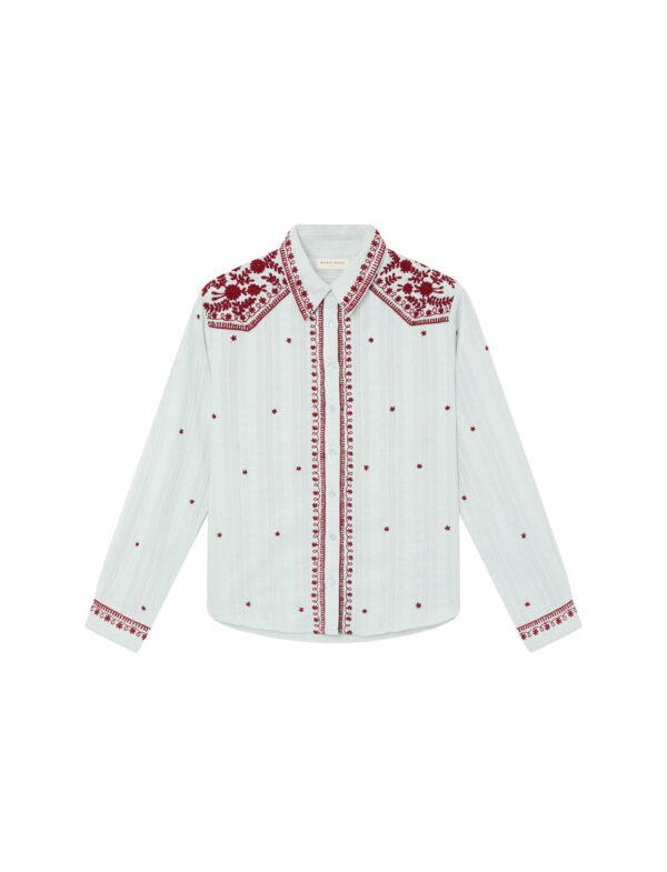 TEXAS SUN BLOUSE | BLUE PAPRIKA