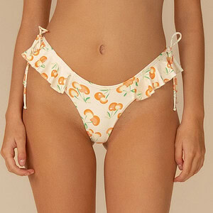 UNO RUFFLE BOWS BIKINI BOTTOM | CHERRY SHERBET