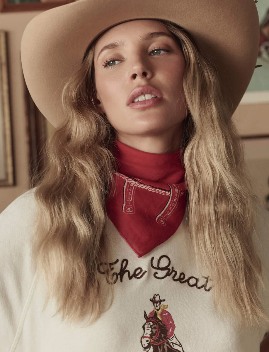 THE STETSON WESTERN BANDANA | RED