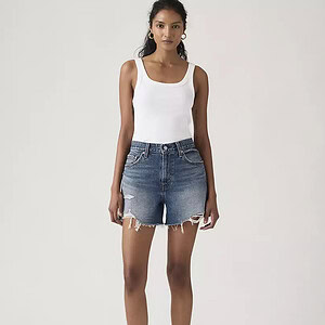 RIBCAGE SHORTS | DARK WASH