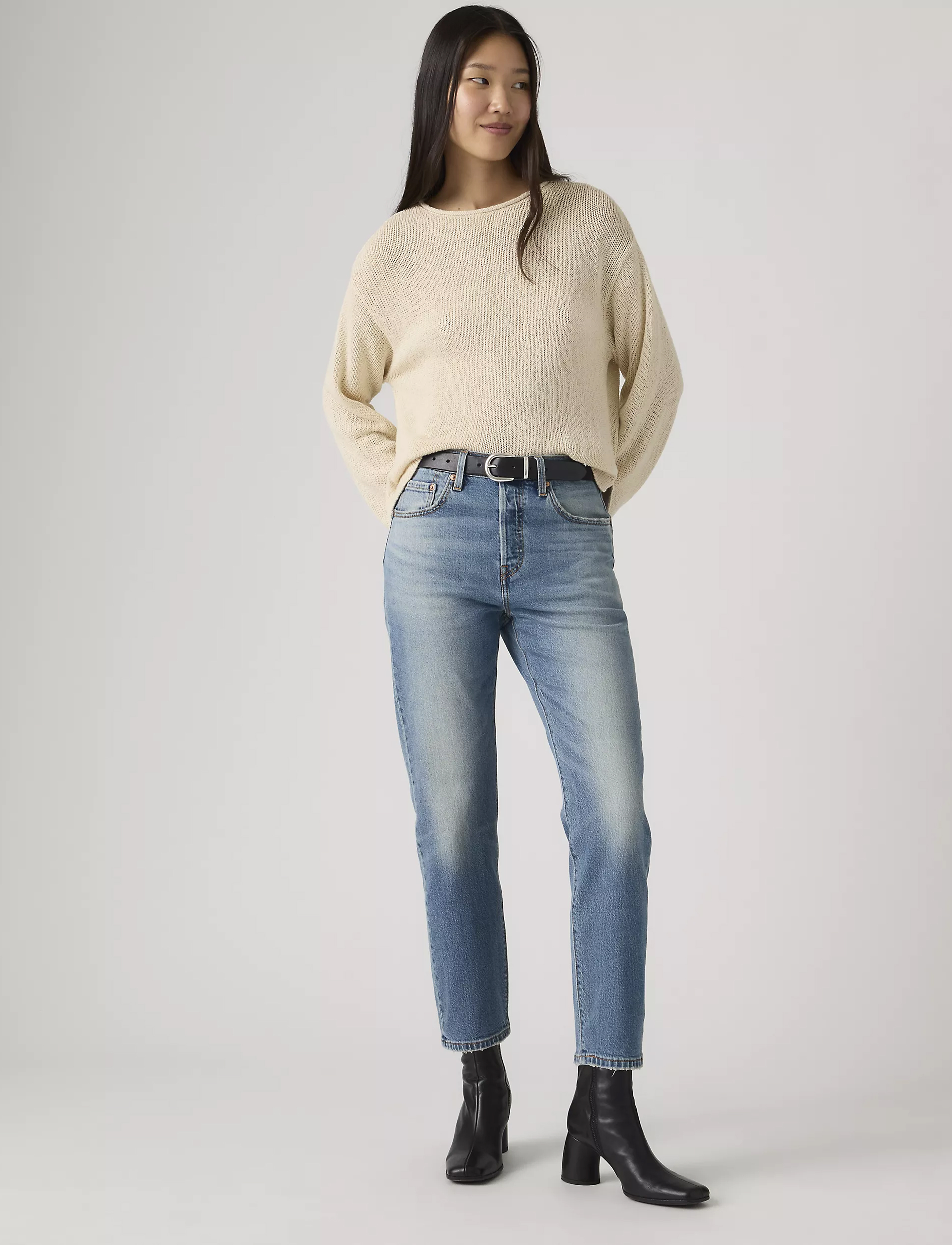 CROPPED LIGHTWEIGHT 501 – תמונה 4