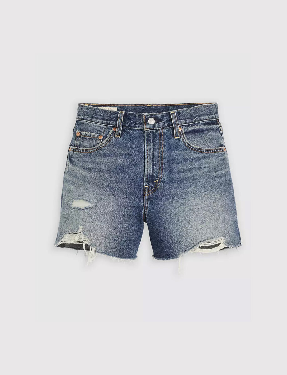 RIBCAGE SHORTS | DARK WASH – תמונה 4