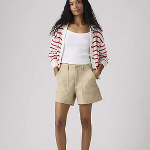 CINCH MID THIGH SHORTS | WHITW PEPPER