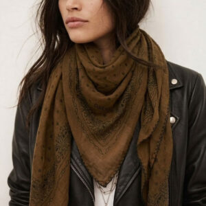 FRAY SCARF | KHAKI