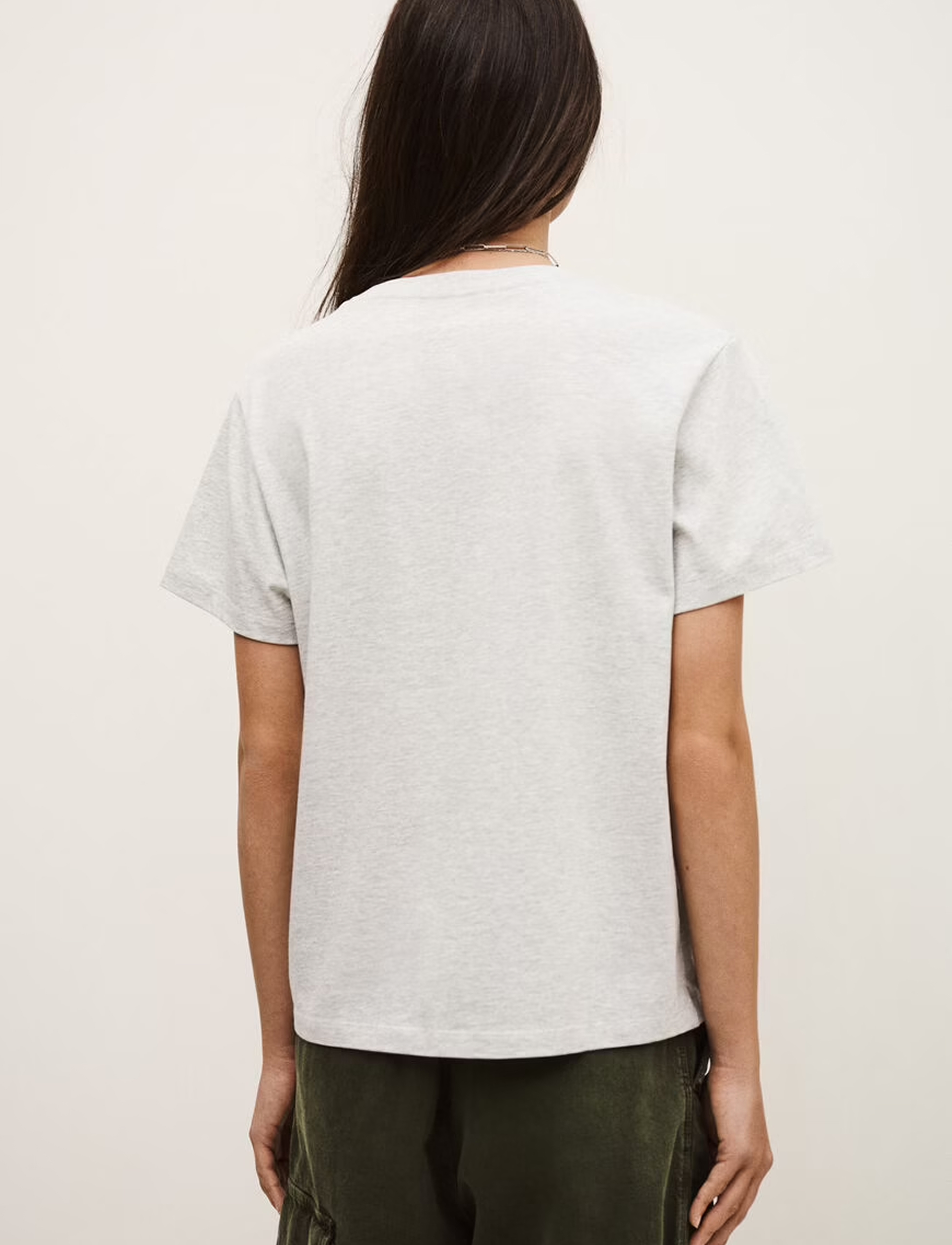 IONI T-SHIRT | GREY – תמונה 5