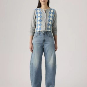 BAGGY DAD BARREL JEAN | MEDIUM WASH