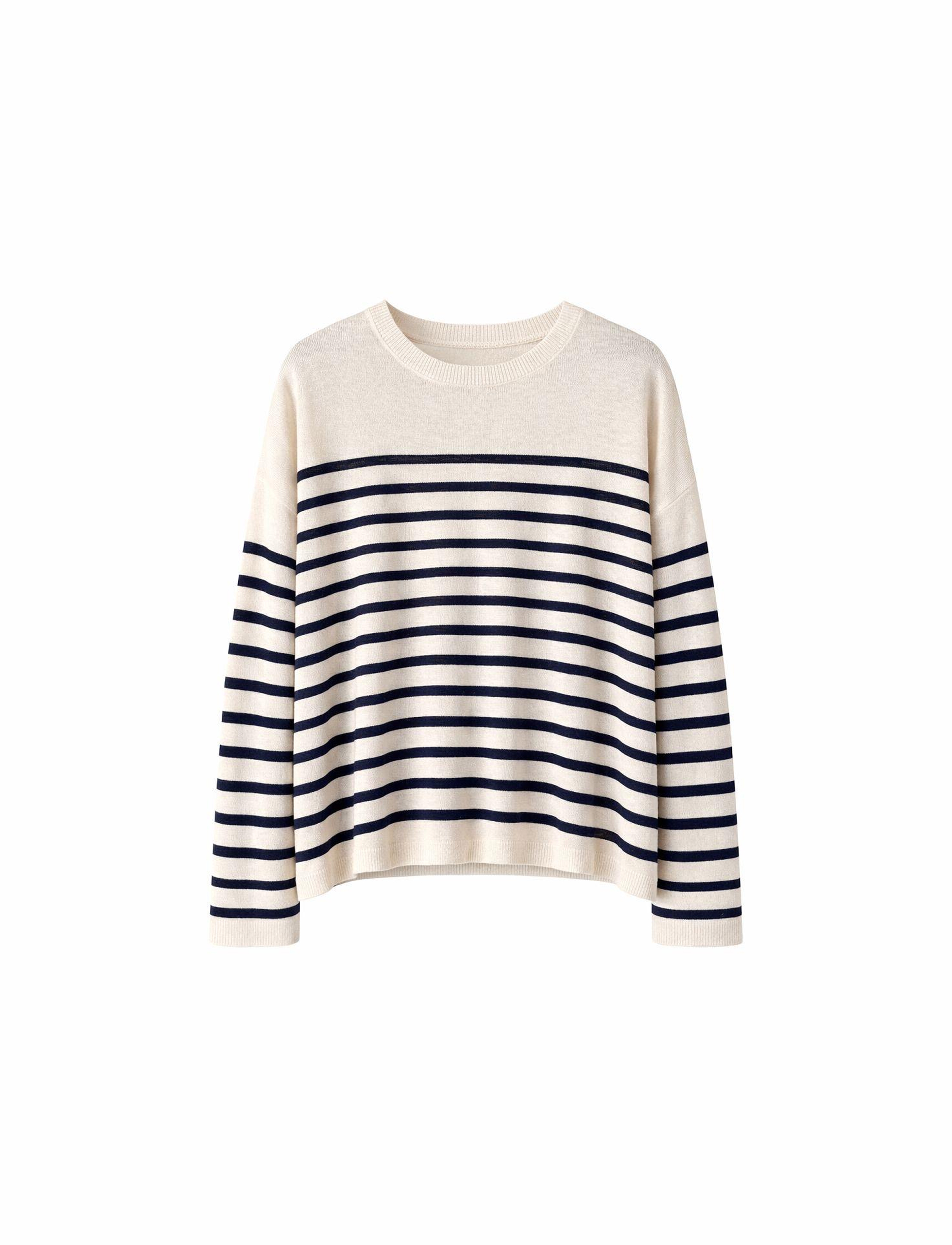 ROUND NECK ELBOW SLEEVES | BLUE MOON