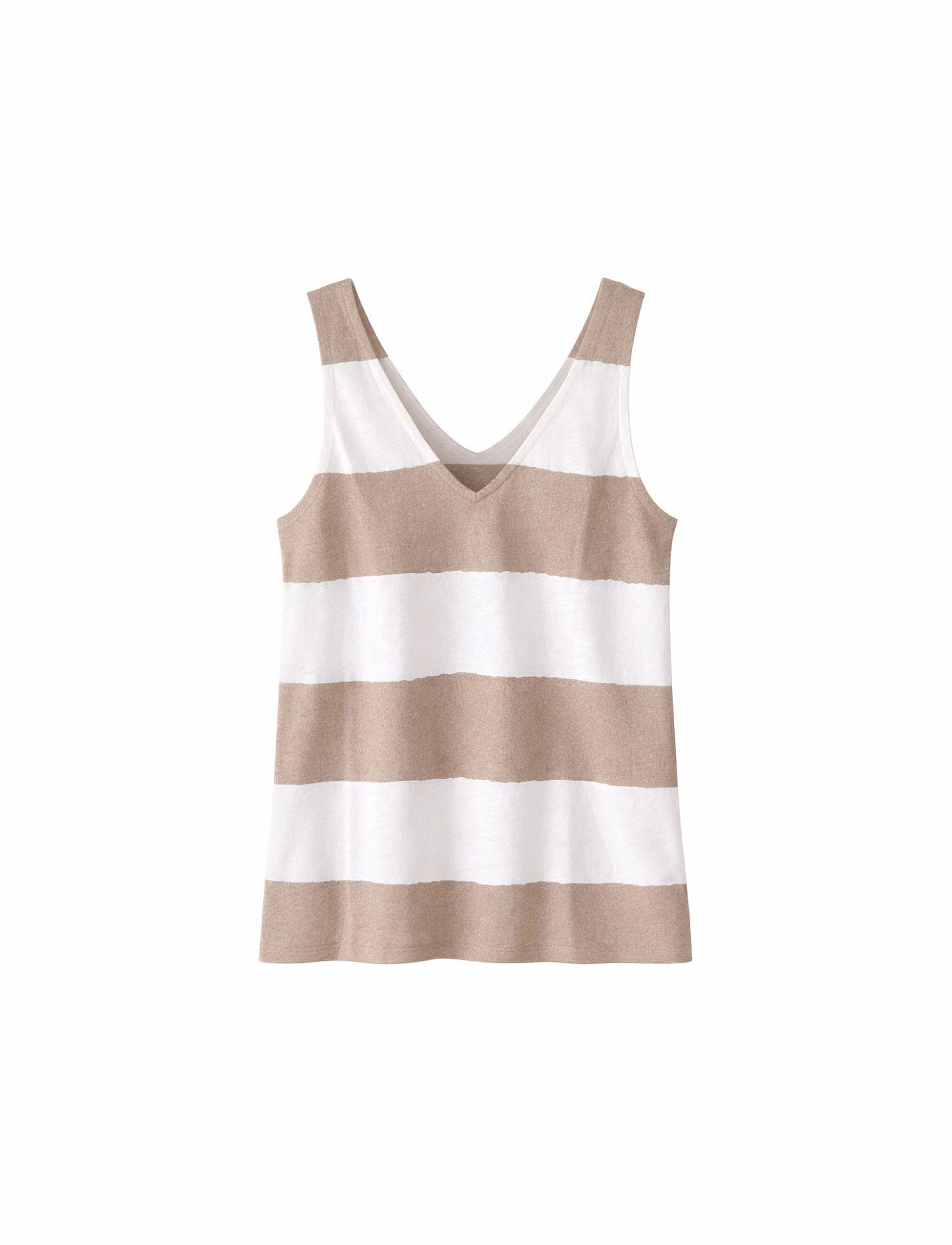 STRIPES TANK TOP | DESERT