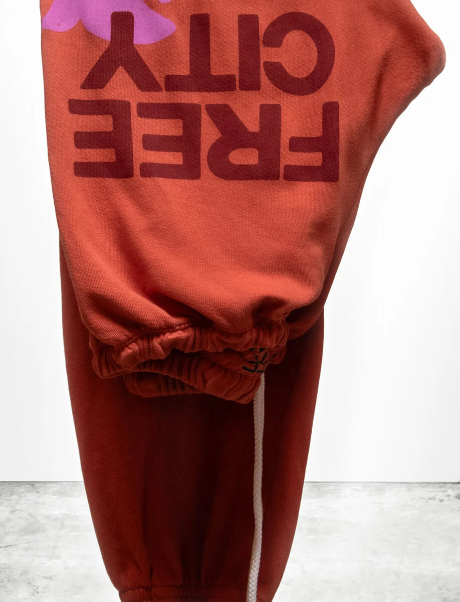 LARGE SWEATPANT | BURN ORANGE
