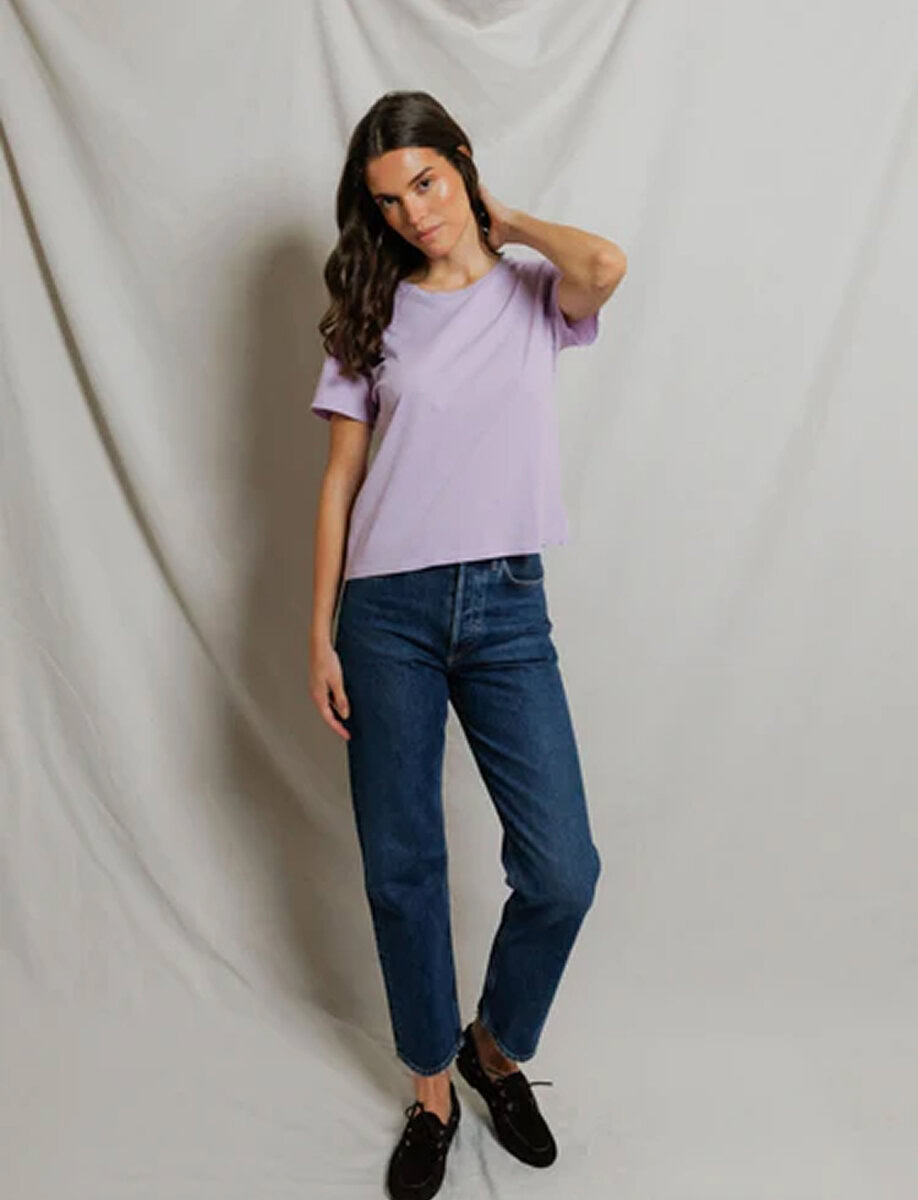 HARLEY COTTON BOXY CREW TEE – תמונה 81