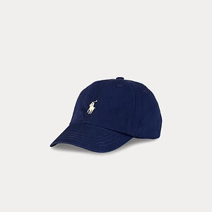 COTTON CHINO BALL CAP | NAVY