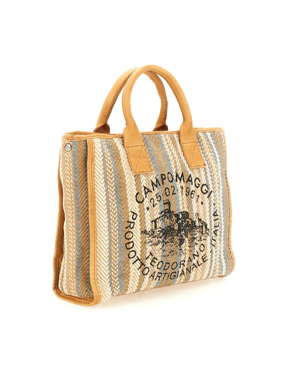 POTHOS SMALL SHOPPING BAG | BEIGE – תמונה 4