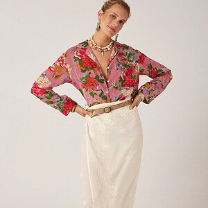CLAVEL NILO PAREO | OFF WHITE