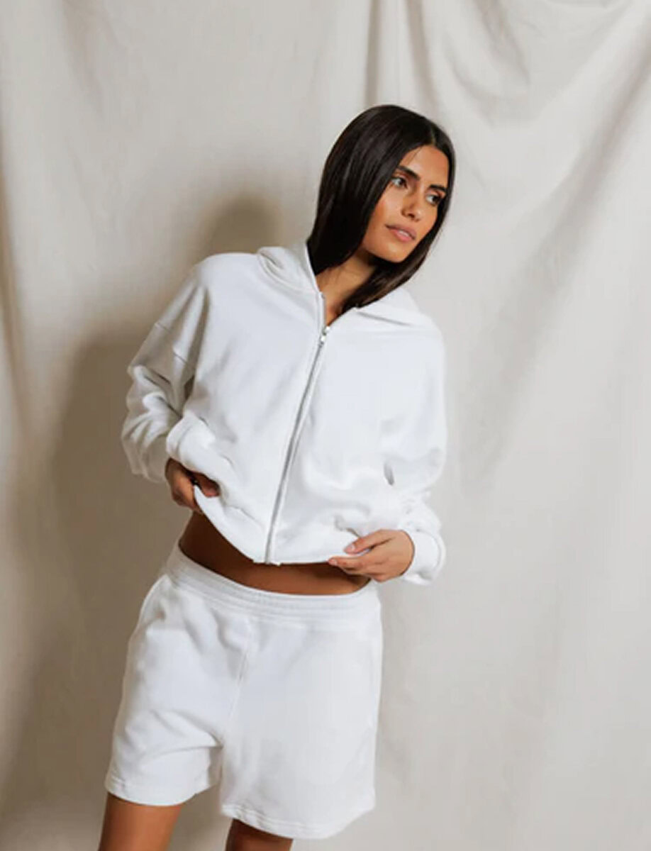 SEAN FRENCH TERRY CROPP SWEATSHIRT – תמונה 5