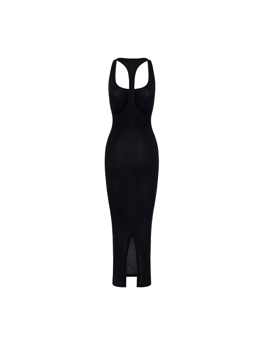 MYRA ANYA DRESS | BLACK – תמונה 4