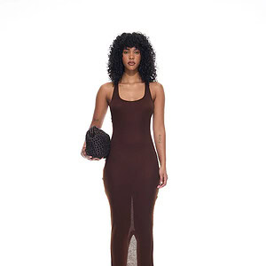 MYRA ANYA DRESS | CHOCOLATE