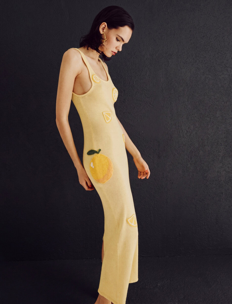 CITRON TANK KNIT DRESS – תמונה 7
