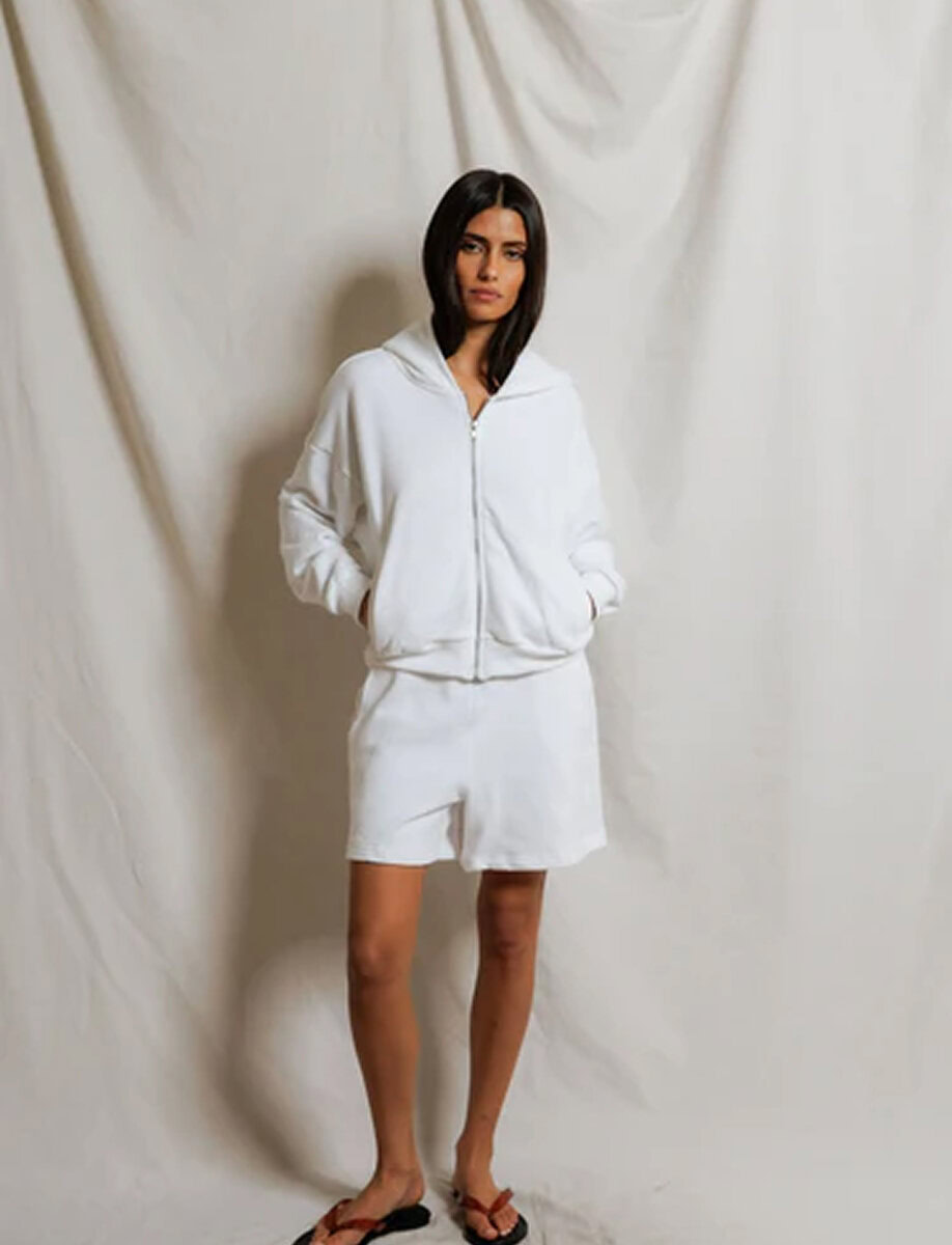 SEAN FRENCH TERRY CROPP SWEATSHIRT – תמונה 4