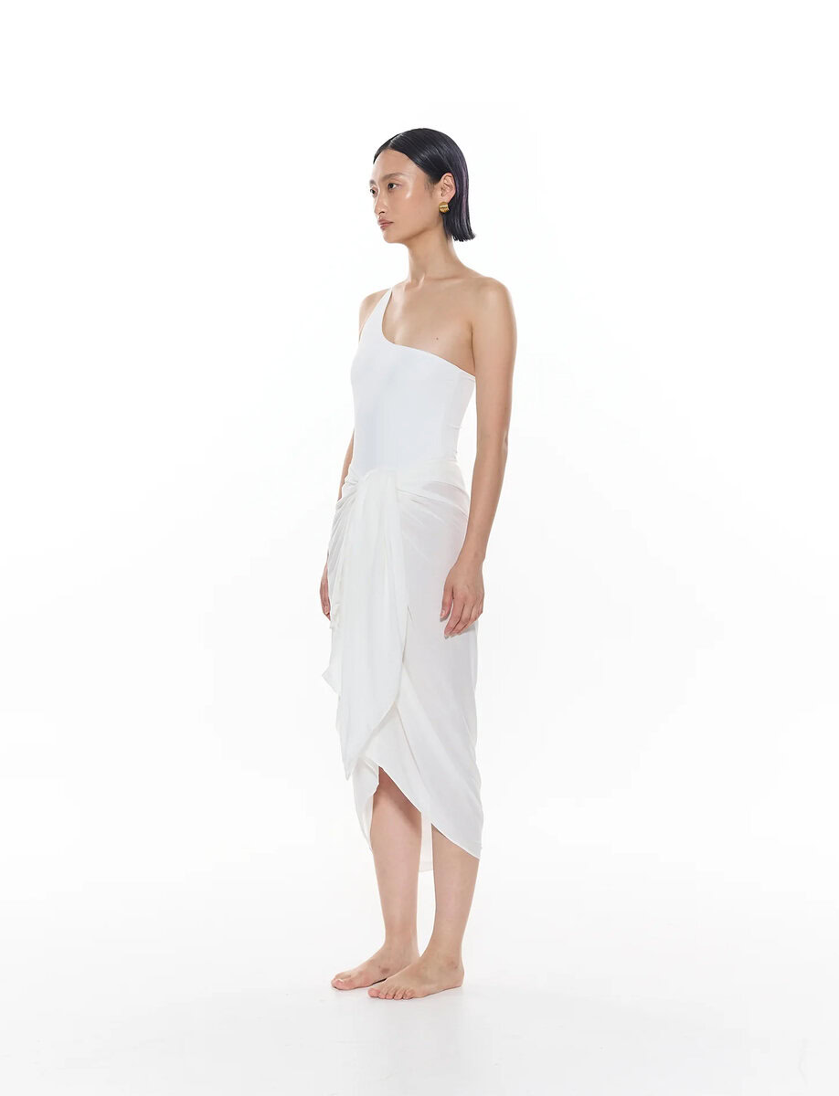 MYRA DEXTER SARONG | VANILLA – תמונה 4