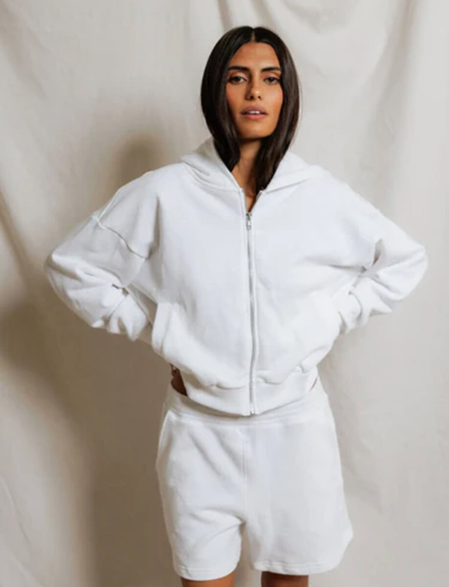 SEAN FRENCH TERRY CROPP SWEATSHIRT – תמונה 7