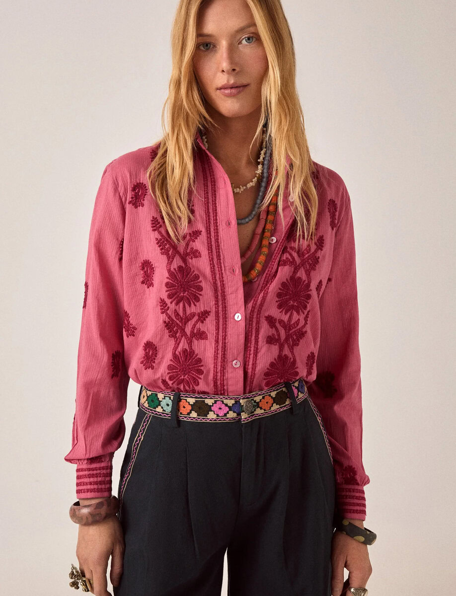 RINGO BLOUSE | FRAMBOISE