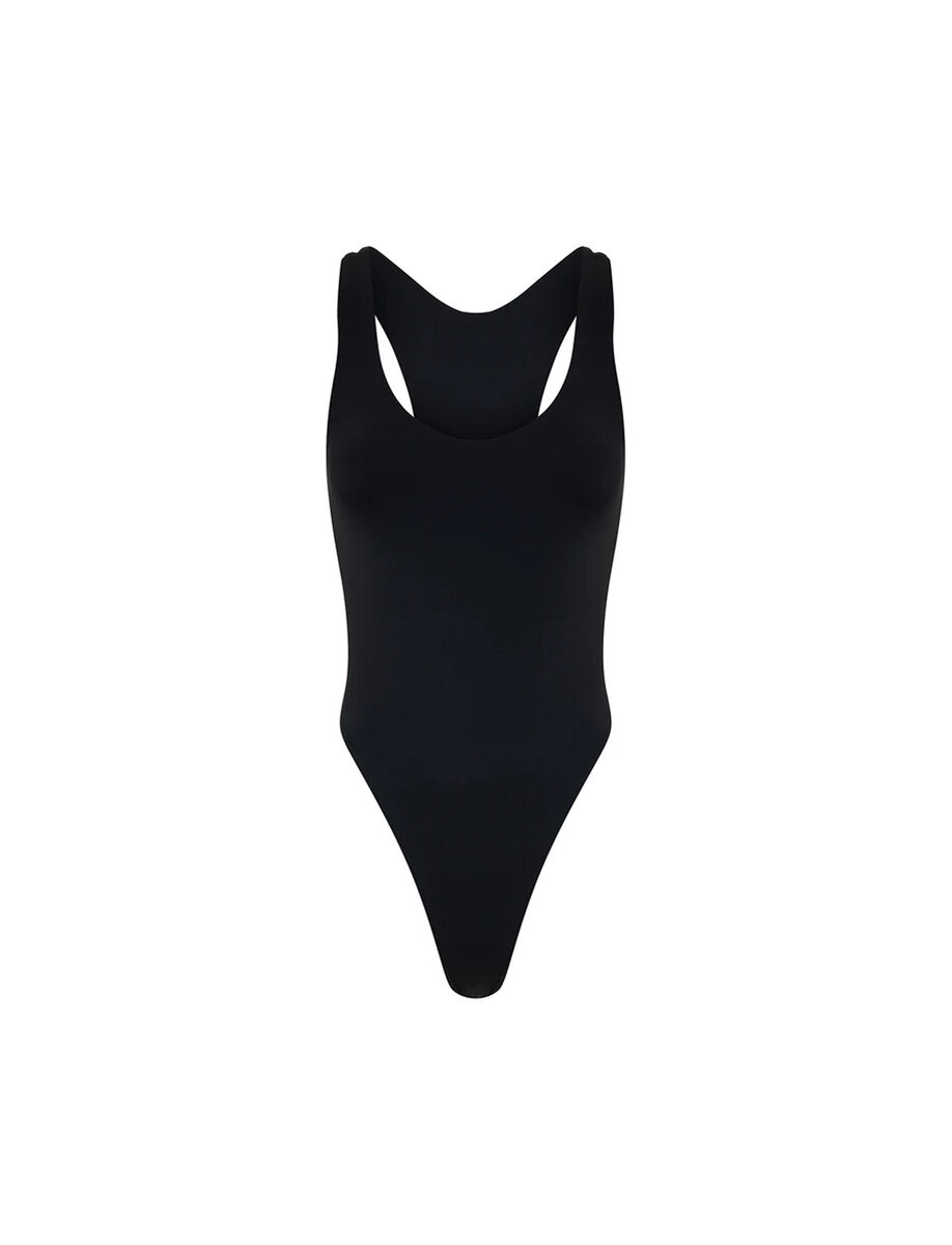 MYRA JASPER ONE PIECE | BLACK – תמונה 5