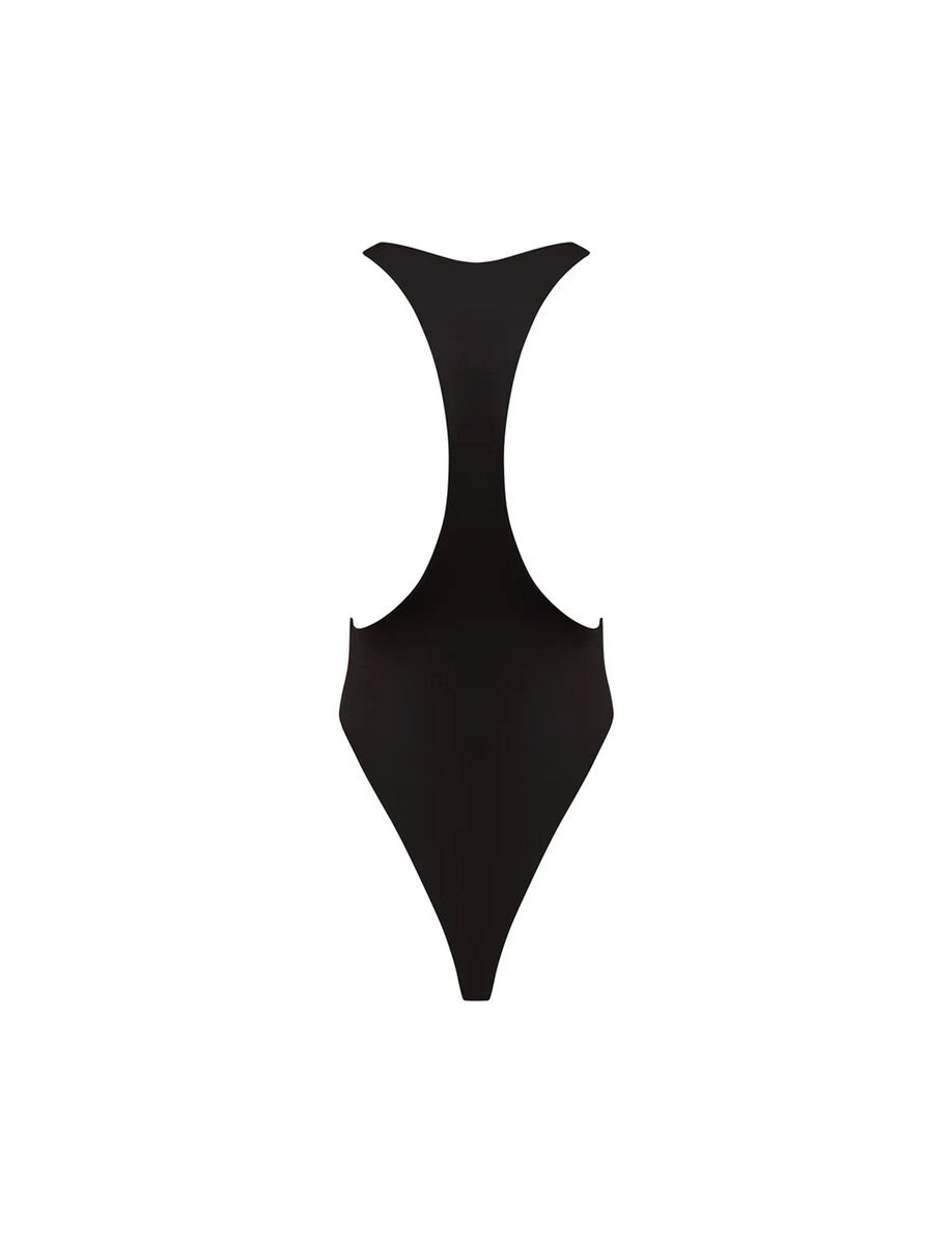 MYRA JASPER ONE PIECE | BLACK – תמונה 4