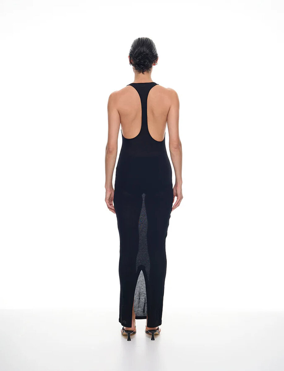 MYRA ANYA DRESS | BLACK – תמונה 6