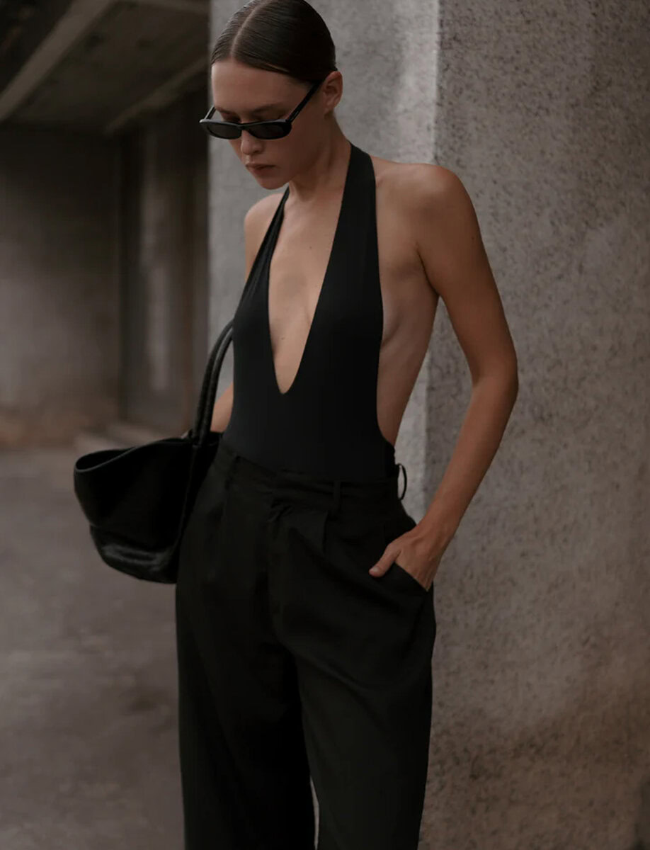 MYRA RALPH ONE PIECE | BLACK – תמונה 2