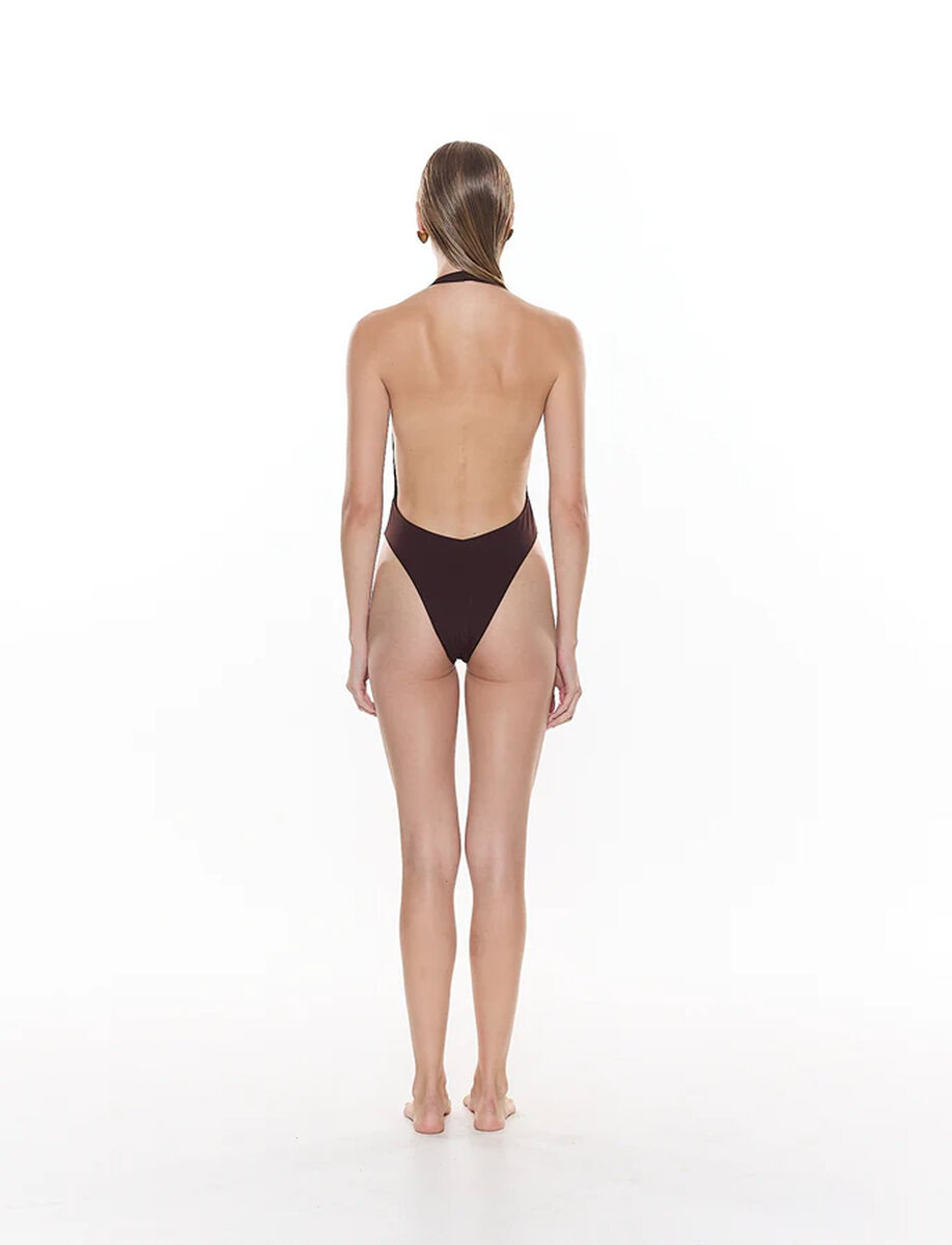 MYRA RALPH ONE PIECE | CHOCOLATE – תמונה 5
