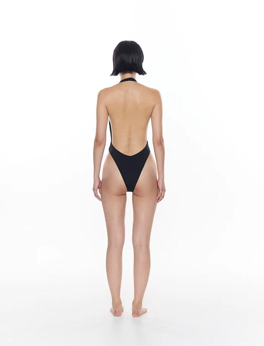MYRA RALPH ONE PIECE | BLACK – תמונה 4