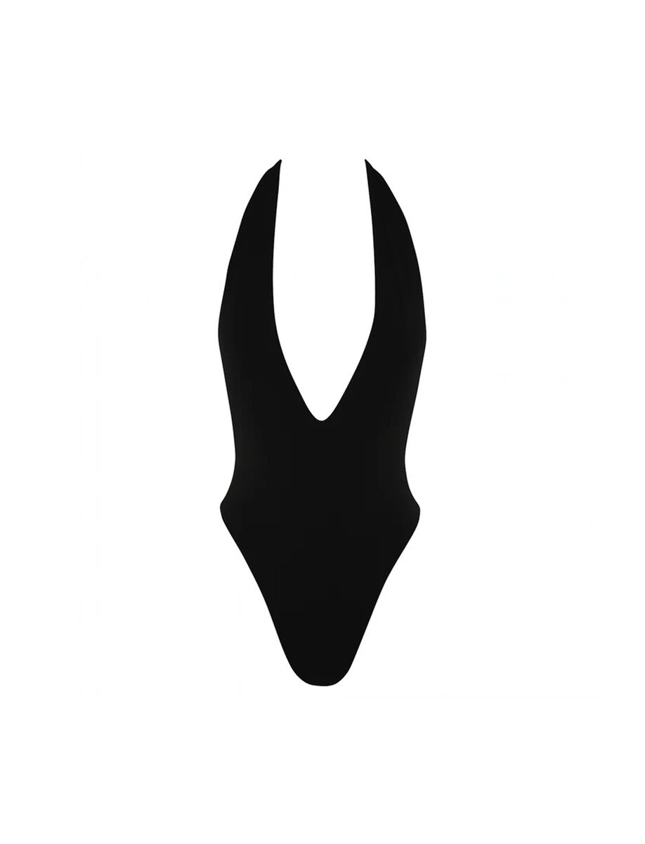 MYRA RALPH ONE PIECE | BLACK – תמונה 5