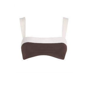 GRENADA TOP | ESPERSSO/IVORY - L
