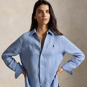 CLASSIC FIT LINEN SHIRT | SUMMER BLUE