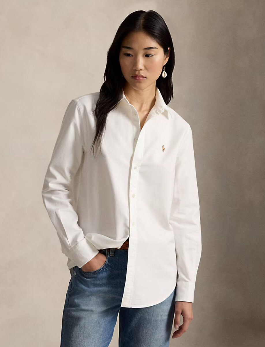 THE ICONIC CLASSIC FIT OXFORD SHIRT | WHITE