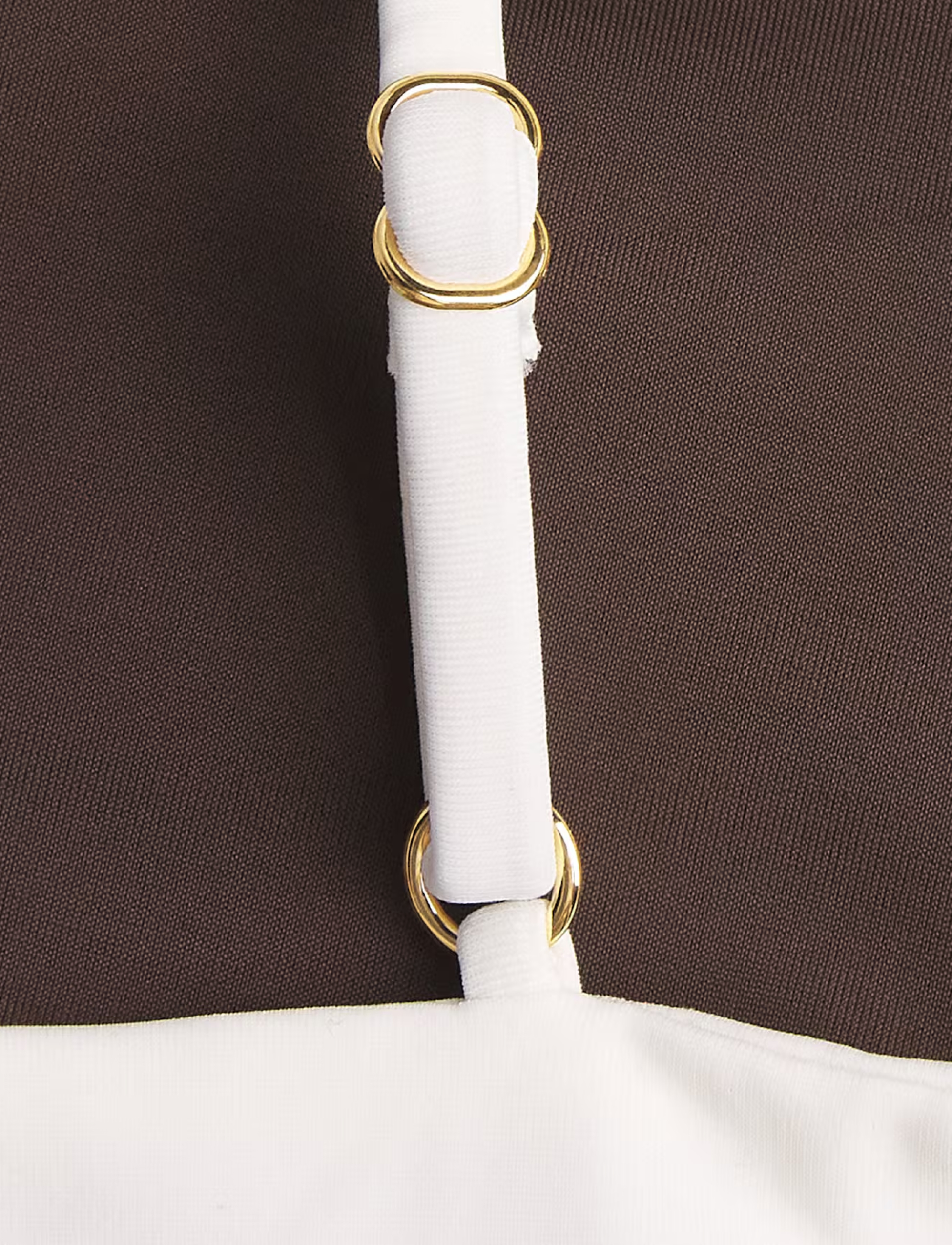 GRENADA TOP | ESPERSSO/IVORY – תמונה 2