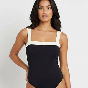 GRENADA ONE PIECE | BLACK/IVORY
