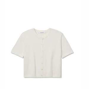 MAUDE COTOON SHORT CARDIGAN