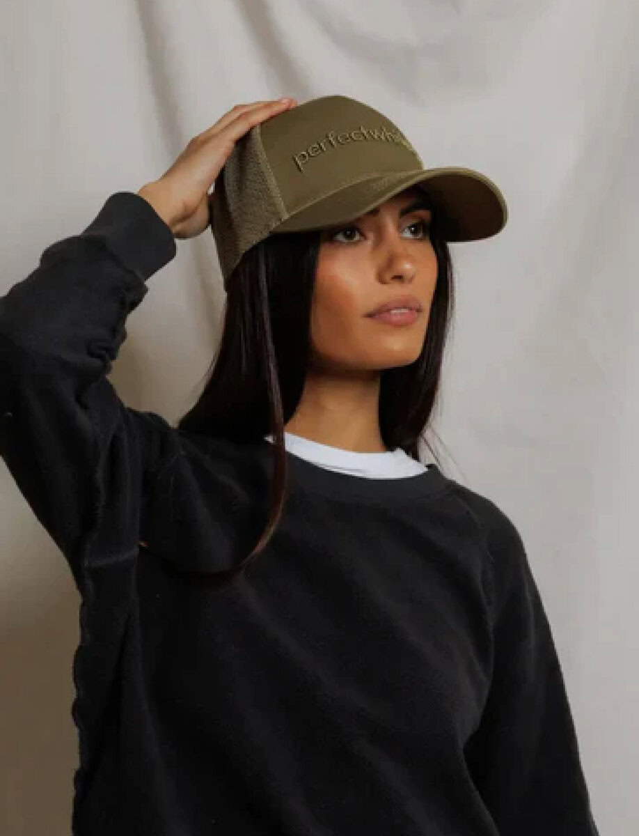 PERFECT WHITE TEE HAT | ARMY – תמונה 3