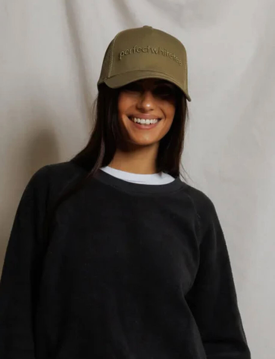 PERFECT WHITE TEE HAT | ARMY – תמונה 4
