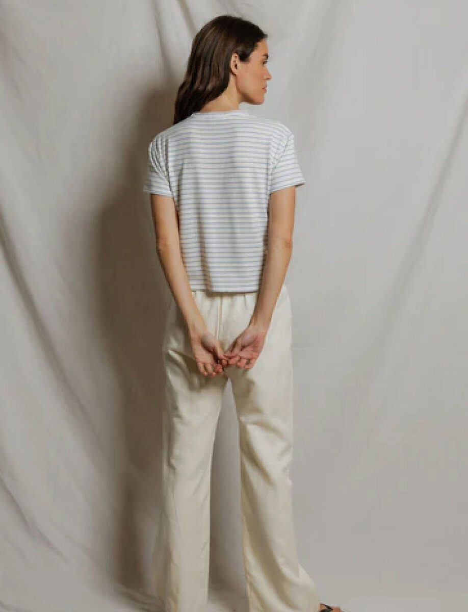ERIN STRIPE TEE – תמונה 3