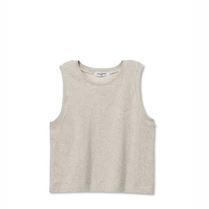 ESTHER LOOP TERRY NECK TANK