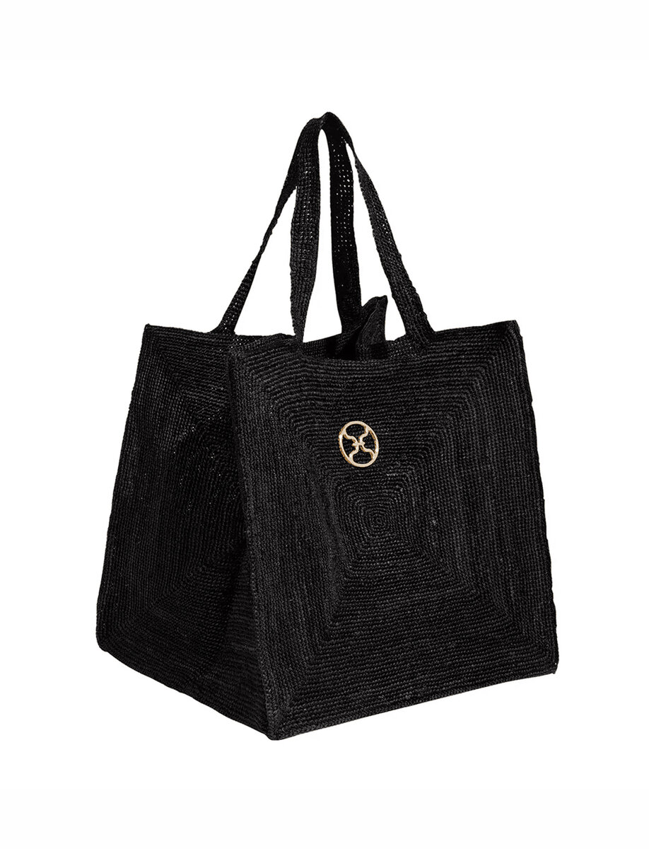 VIX PYRAMID BAG | BLACK – תמונה 5